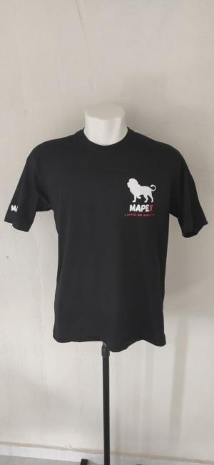 Camiseta 100% Algodão Tecido 100% Algodão Estampa Peito 12cm e estampa costas até 26cm Colorida DTF  