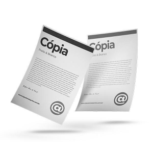 Cópias | Xerox P&B Sulfite 75g - Impressão à Laser 21x29,7cm Preto e Branco   